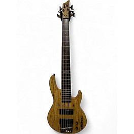 Used ESP LTD B206SM 6 String Natural Electric Bass Guitar