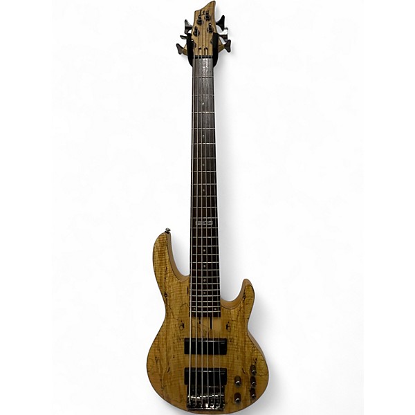 Used ESP LTD B206SM 6 String Natural Electric Bass Guitar