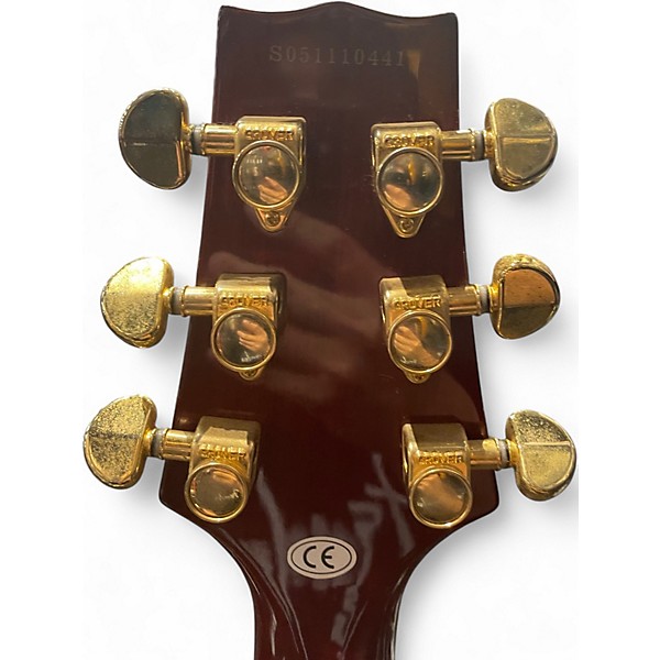 Used Baker B1 Trans Orange Solid Body Electric Guitar