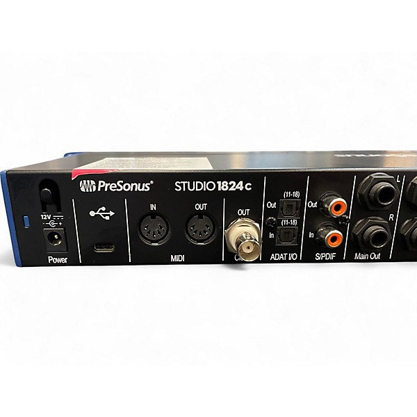Used PreSonus studio 1824c Audio Interface