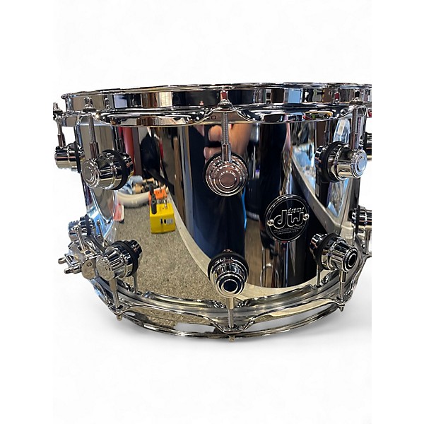 Used DW 8X14 Performance Series Steel Snare Chrome Drum
