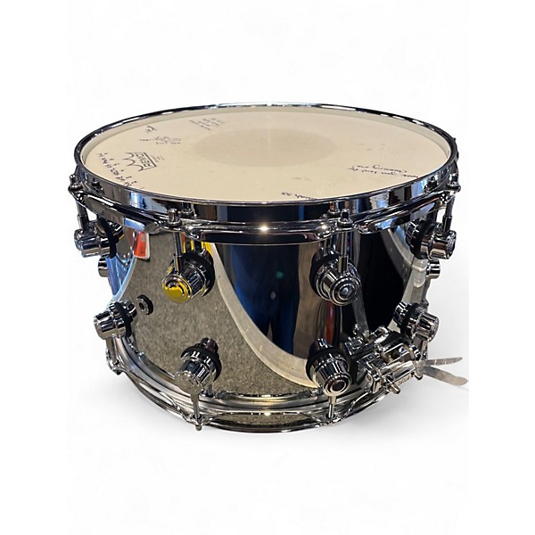 Used DW 8X14 Performance Series Steel Snare Chrome Drum