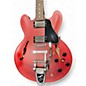 Used Gibson ES335 Cherry Hollow Body Electric Guitar