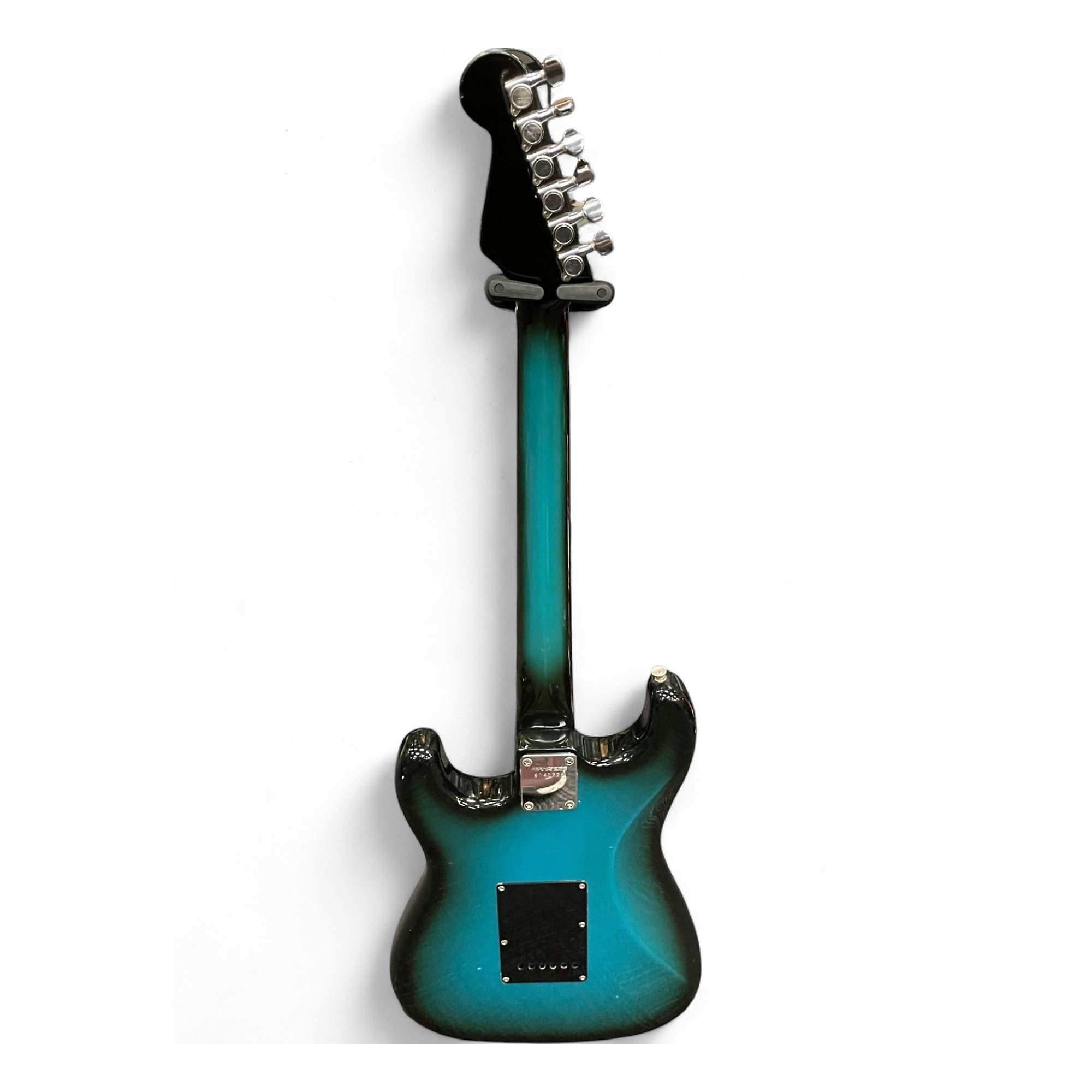 Used Fernandes S Style Blue to Black Fade Solid Body