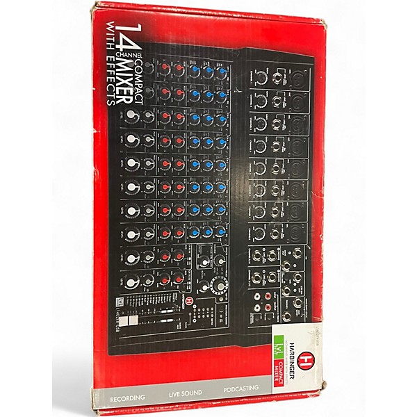Used Harbinger L1402FX USB Unpowered Mixer