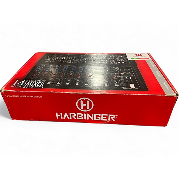 Used Harbinger L1402FX USB Unpowered Mixer