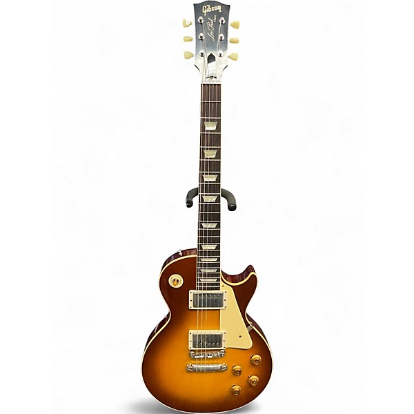Used Gibson True Historic 1958 Les Paul Standard Iced Tea Solid Body Electric Guitar