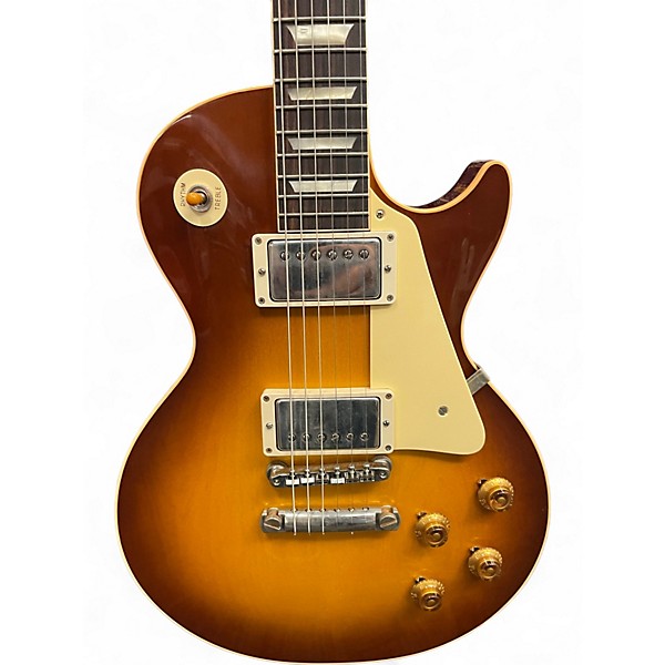 Used Gibson True Historic 1958 Les Paul Standard Iced Tea Solid Body Electric Guitar