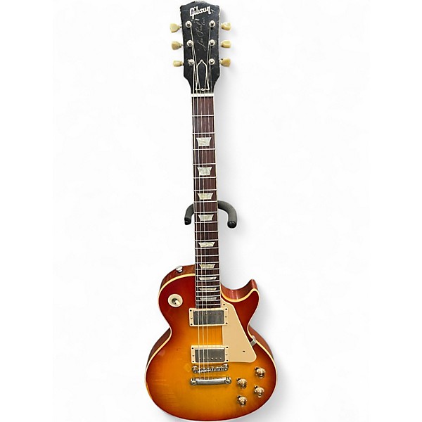 Used 2006 Gibson Les Paul Custom Shop R8 Faded Cherry Burst Solid Body Electric Guitar