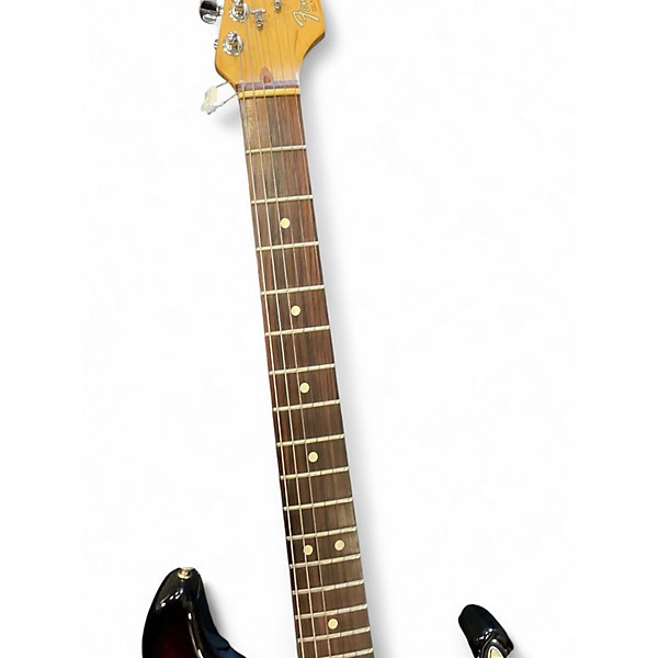 Vintage 1994 Fender American Standard Stratocaster 3 Color Sunburst Solid Body Electric Guitar