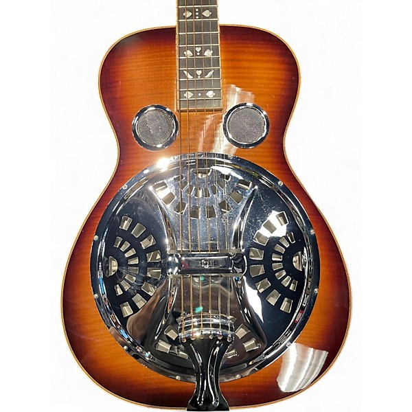 Used Gold Tone PBS-D Sunburst Resonator Guitar