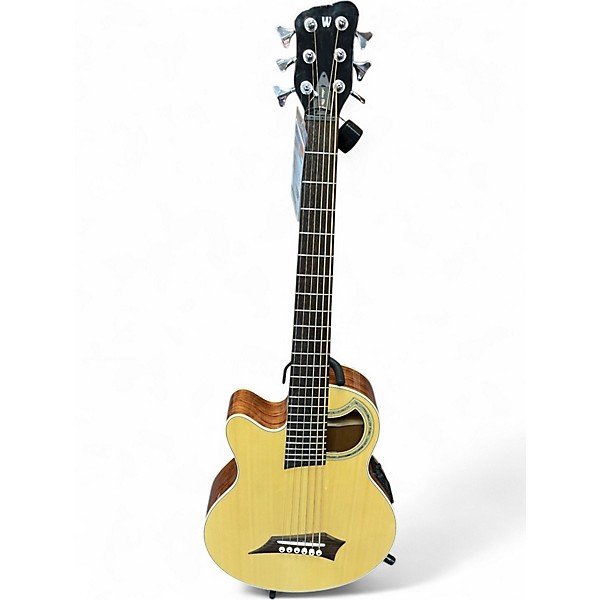 Used RockBass by Warwick WA1576 Natural Acoustic Bass Guitar