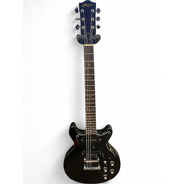Used Memphis TV-100 Black Solid Body Electric Guitar
