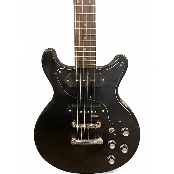 Used Memphis TV-100 Black Solid Body Electric Guitar