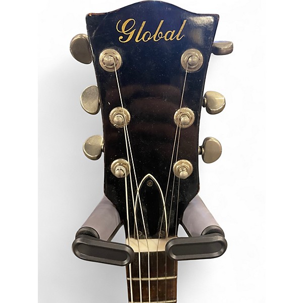 Used Global E70 2 Color Sunburst Solid Body Electric Guitar
