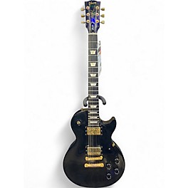 Vintage 1990 Gibson Les Paul Studio Ebony Solid Body Electric Guitar