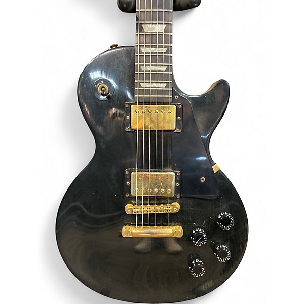 Vintage 1990 Gibson Les Paul Studio Ebony Solid Body Electric Guitar