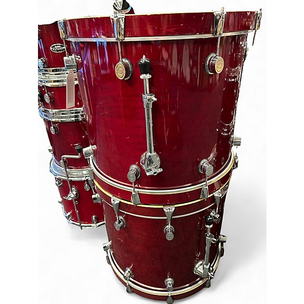 Used PDP by DW 8 Piece LX Cherry Drum Kit