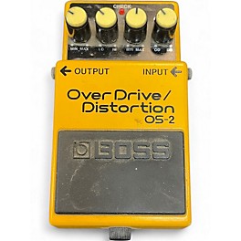 Used BOSS OS2 Overdrive Distortion Effect Pedal