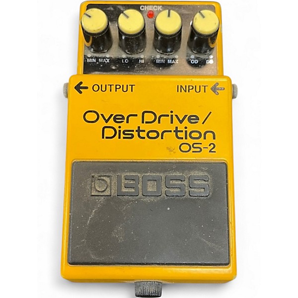 Used BOSS OS2 Overdrive Distortion Effect Pedal