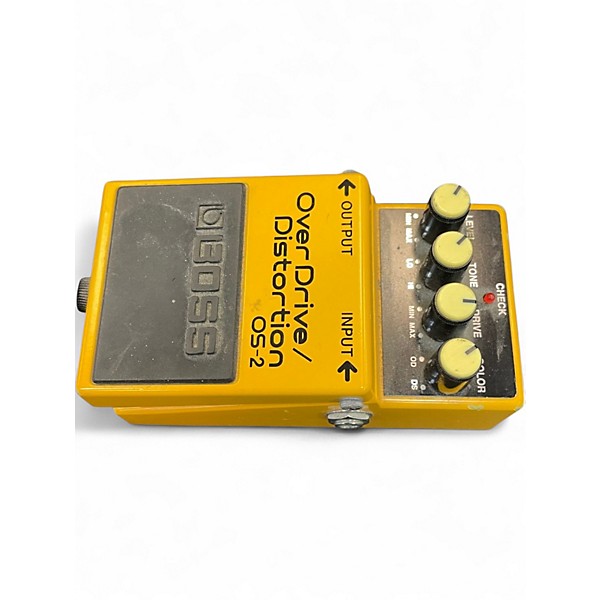 Used BOSS OS2 Overdrive Distortion Effect Pedal
