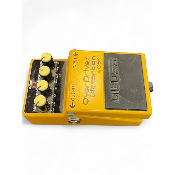 Used BOSS OS2 Overdrive Distortion Effect Pedal