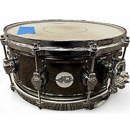 Used DW 14X6.5 Design Series Snare Black Nickel Over Brass Drum