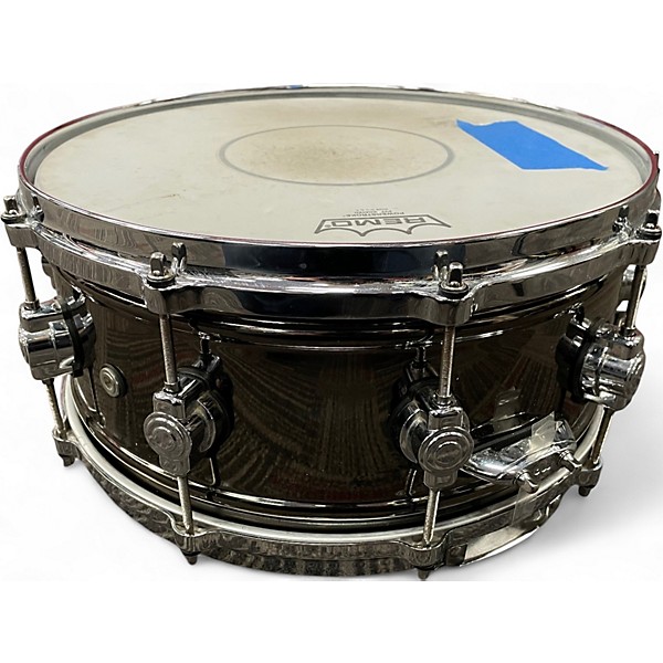 Used DW 14X6.5 Design Series Snare Black Nickel Over Brass Drum