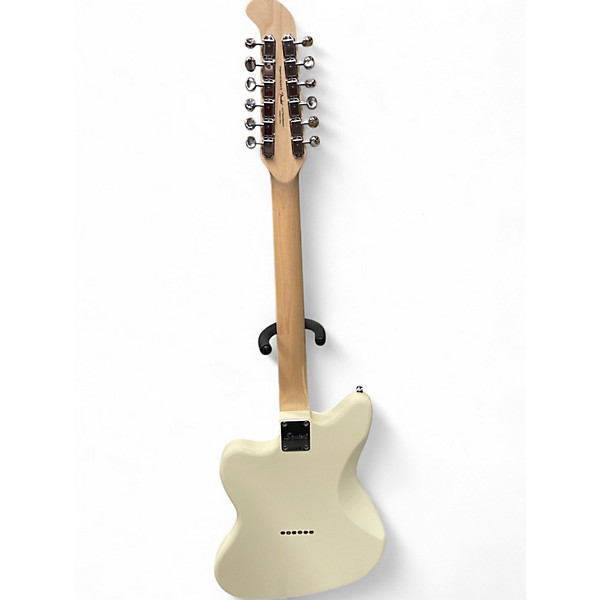 Used Squier Squier Paranormal Jazzmaster XII 12 Olympic White Solid Body Electric Guitar