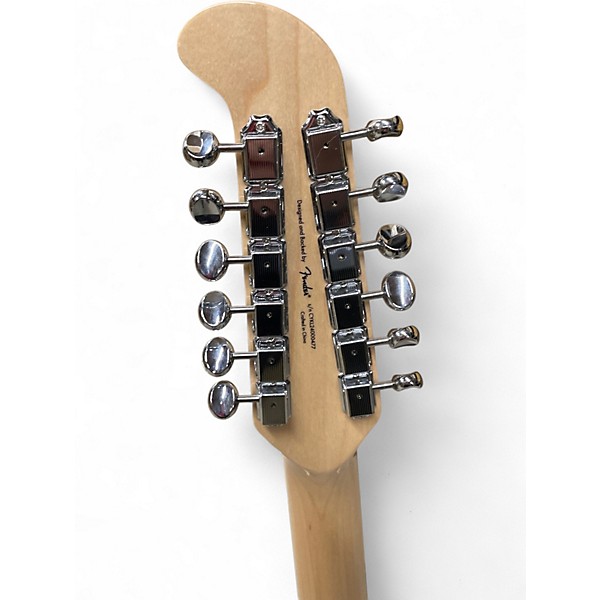 Used Squier Squier Paranormal Jazzmaster XII 12 Olympic White Solid Body Electric Guitar