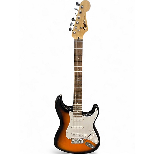 Used Squier SONIC STRATOCASTER 2 Color Sunburst Solid Body Electric Guitar