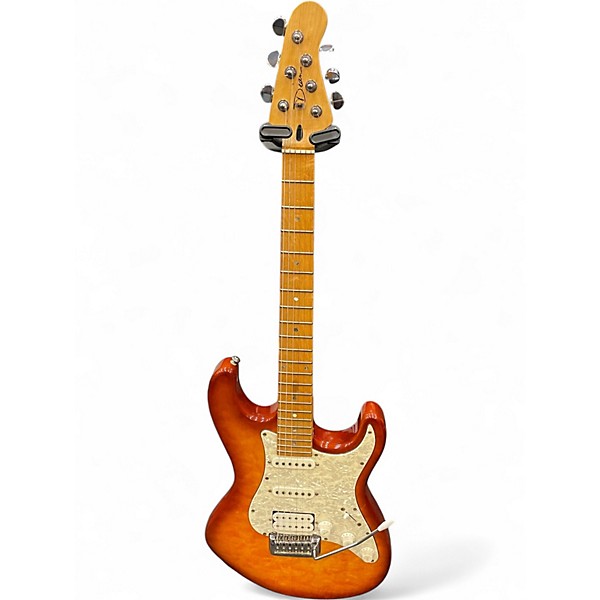 Used Dean AVALANCHE MQ 2 Color Sunburst Solid Body Electric Guitar