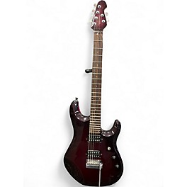 Used Ernie Ball Music Man JP6 John Petrucci Signature Dark Red Solid Body Electric Guitar