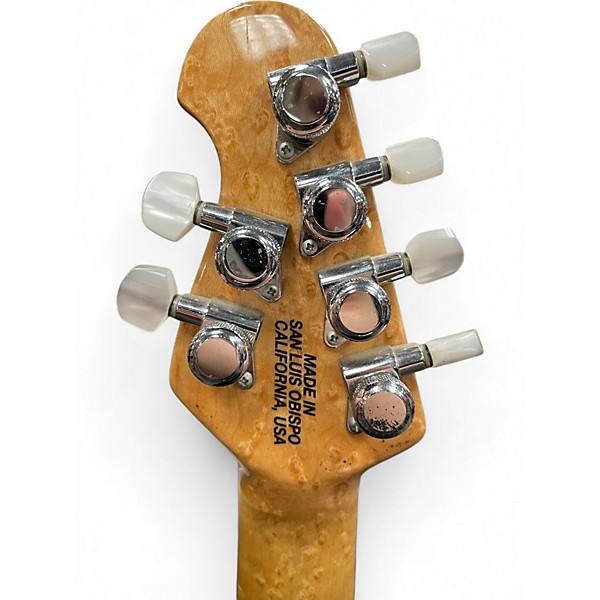 Used Ernie Ball Music Man JP6 John Petrucci Signature Dark Red Solid Body Electric Guitar