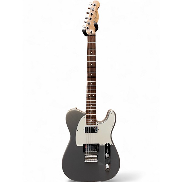 Used Fender Player Telecaster HH Silver Solid Body Electric Guitar