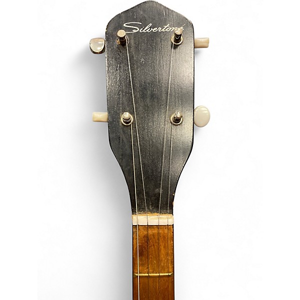 Used Silvertone HARMONY FOLK BANJO BROWN Banjo