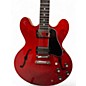 Used Gibson ES335 Red Hollow Body Electric Guitar