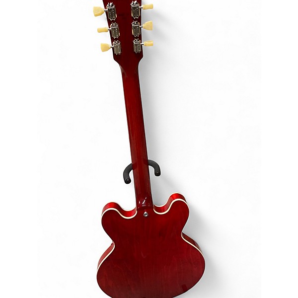 Used Gibson ES335 Red Hollow Body Electric Guitar