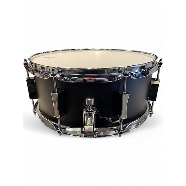 Used Pork Pie 14X7 Little Squealer Snare Black Drum