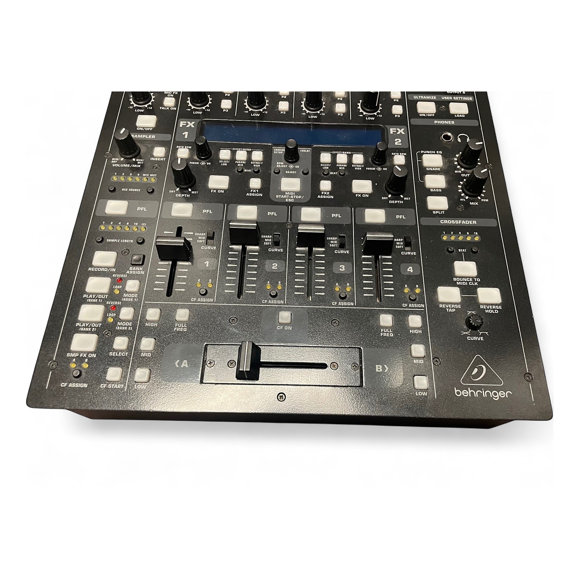 【動作品】　べリンガー　DJミキサー　DDM4000 behringer - 動作品 べリンガー DJミキサー DDM4000の通販 by ya