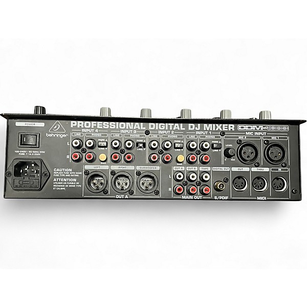 Used Behringer DDM4000 DJ Mixer | Guitar Center