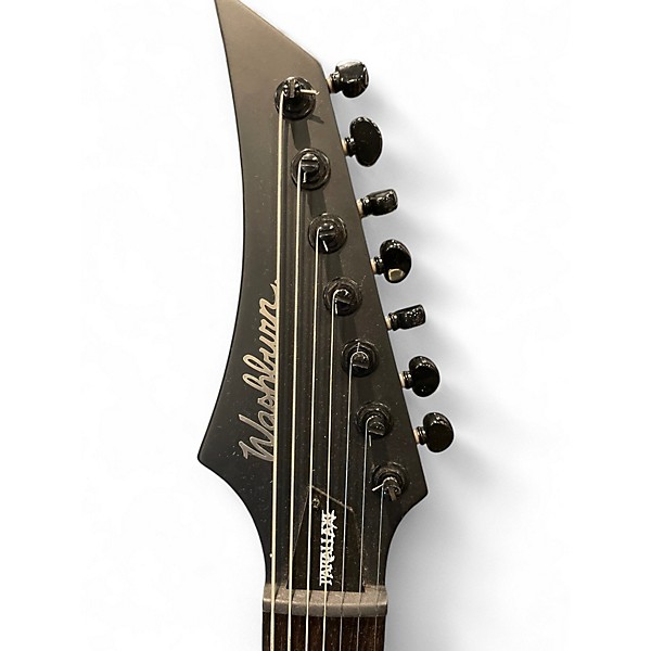 Used Washburn PX solar 170c Black Solid Body Electric Guitar