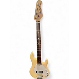 Used Sterling by Music Man Ray5 5 String Buttercream Electric Bass Guitar