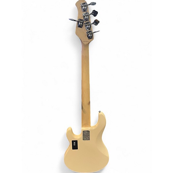 Used Sterling by Music Man Ray5 5 String Buttercream Electric Bass Guitar
