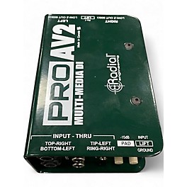 Used Radial Engineering PRO AV2 Direct Box
