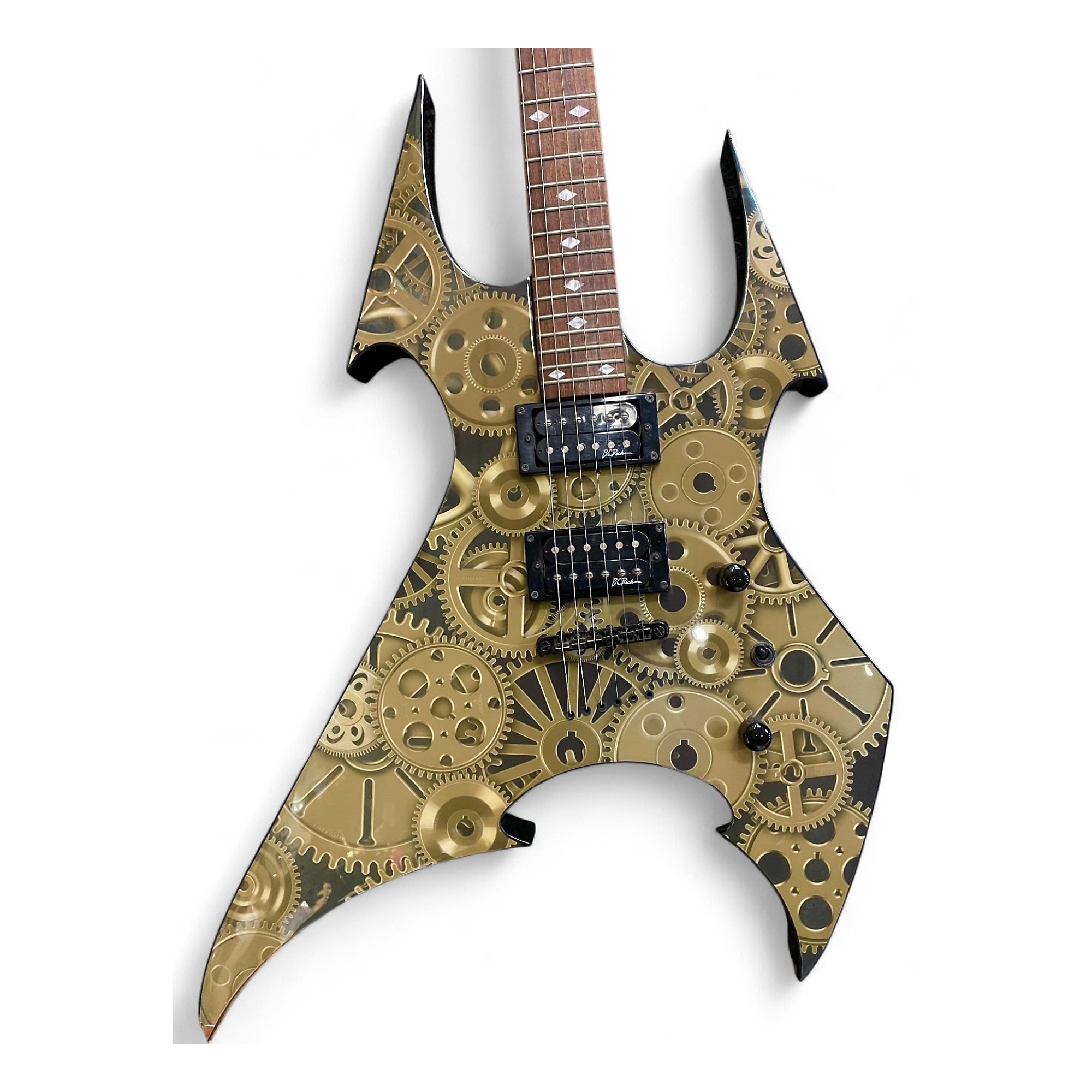 Used B.C. Rich Beast LIMITED BODYART COLLECTION BRASS CITY Black