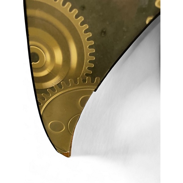 Used B.C. Rich Beast LIMITED BODYART COLLECTION BRASS CITY Black Solid Body Electric Guitar