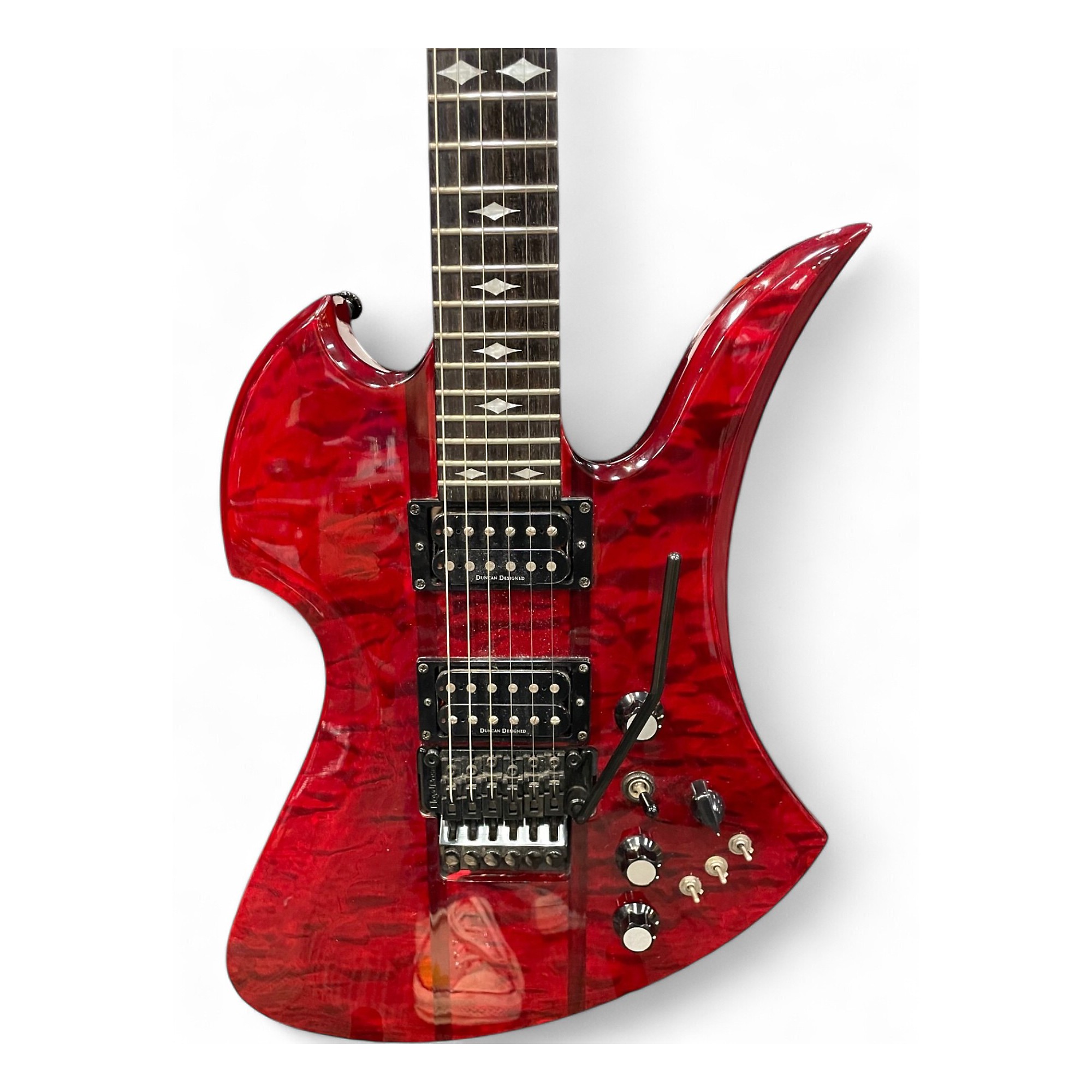 Used B.C. Rich Mockingbird Legacy ST Trans Red Solid Body