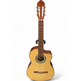 Used Lucero LC150SCE Natural Classical Acoustic Electric Guitar