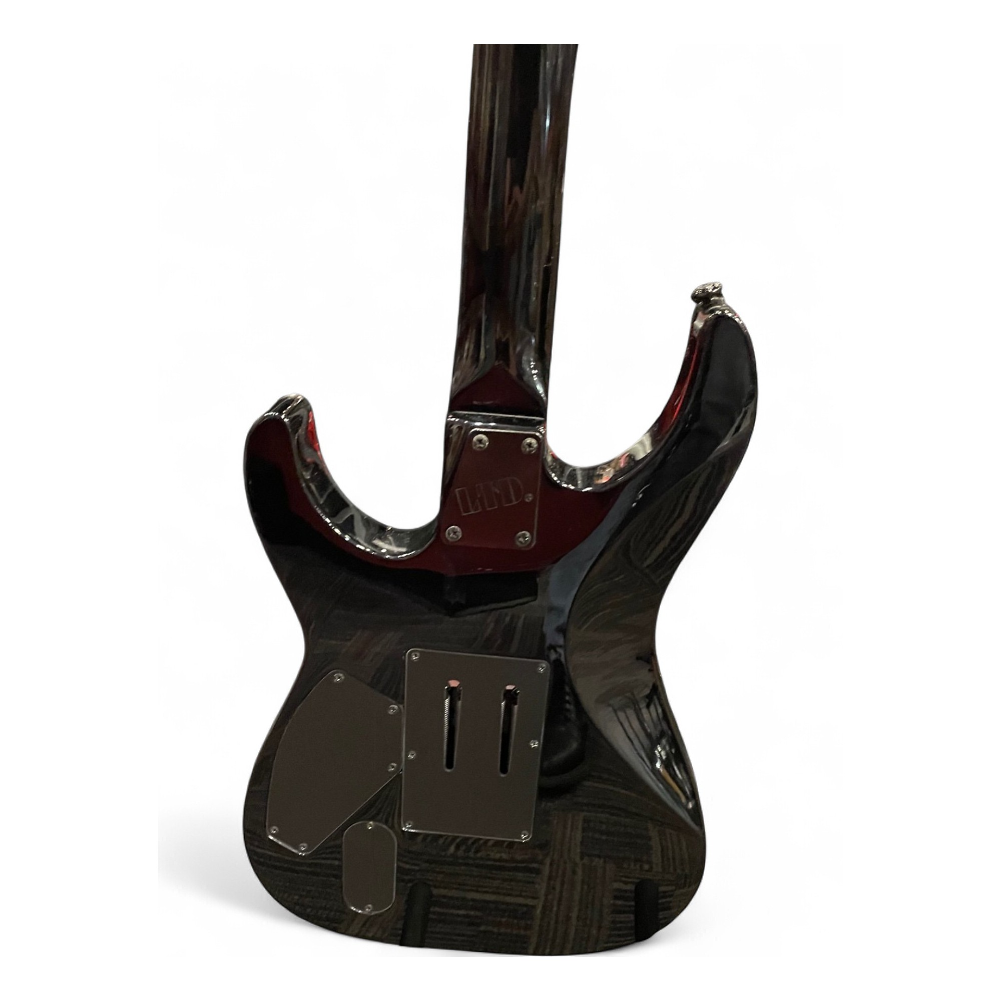 Used ESP LTD Kirk Hammett Signature White Zombie Metallic